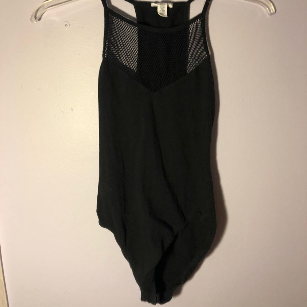 Cute edgy black body suit